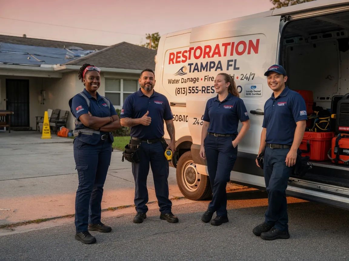 Water Damage Restoration company in Ortley, SD